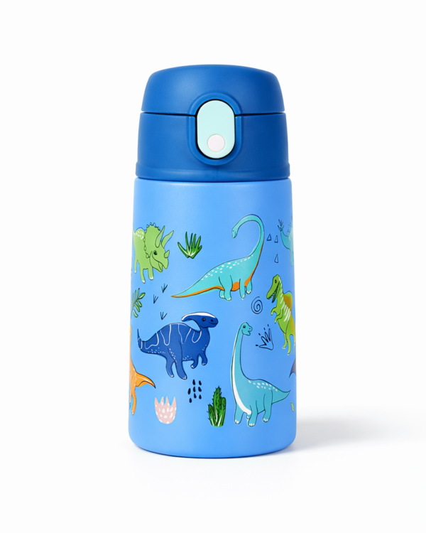 Bidon termiczny SOVENTI Dinozaur 400ml dla chłopców