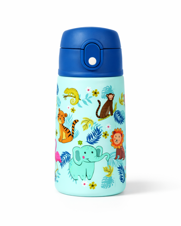 Bidon termiczny SOVENTI Dżungla Zoo 400ml