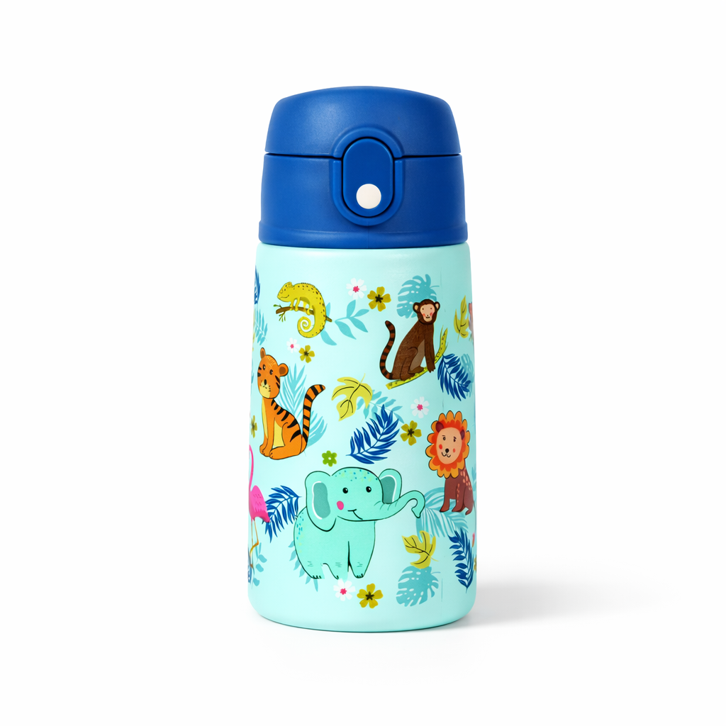 Bidon termiczny SOVENTI Dżungla Zoo 400ml