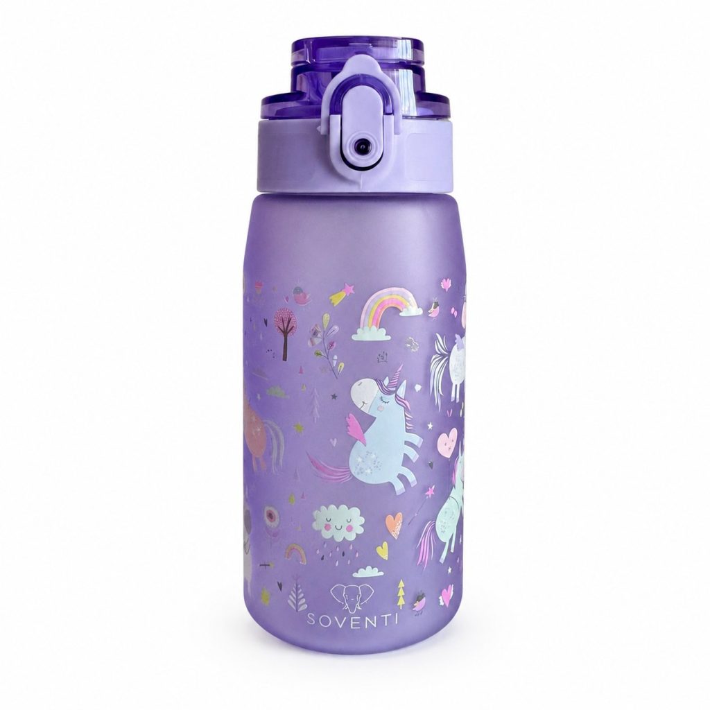 Bidon Jednorożce Fiolet 420ml — Soventi