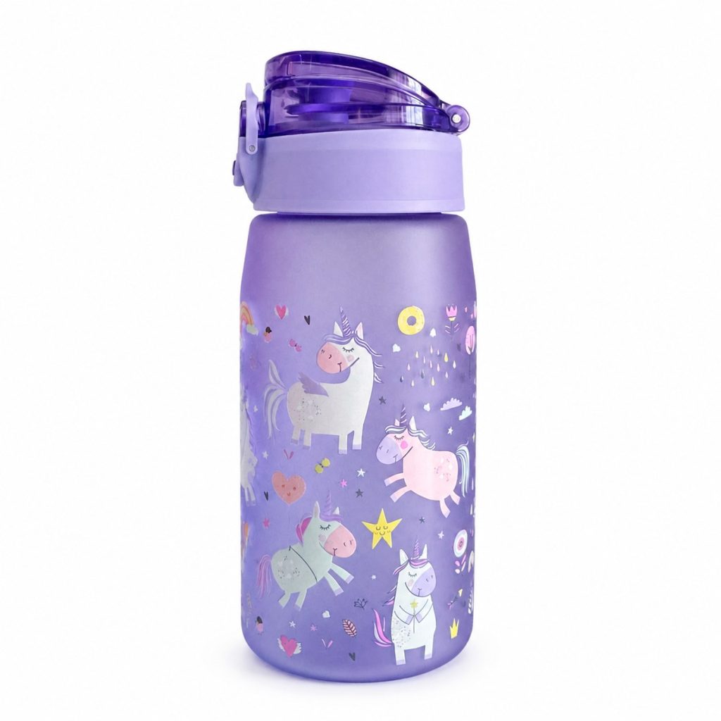 Bidon SOVENTI Jednorożce Fiolet 420 ml — zdjęcie 10