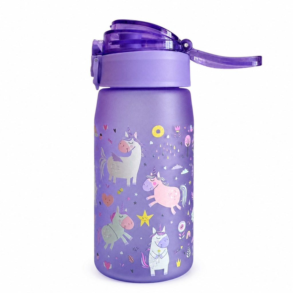 Bidon SOVENTI Jednorożce Fiolet 420 ml — zdjęcie 11