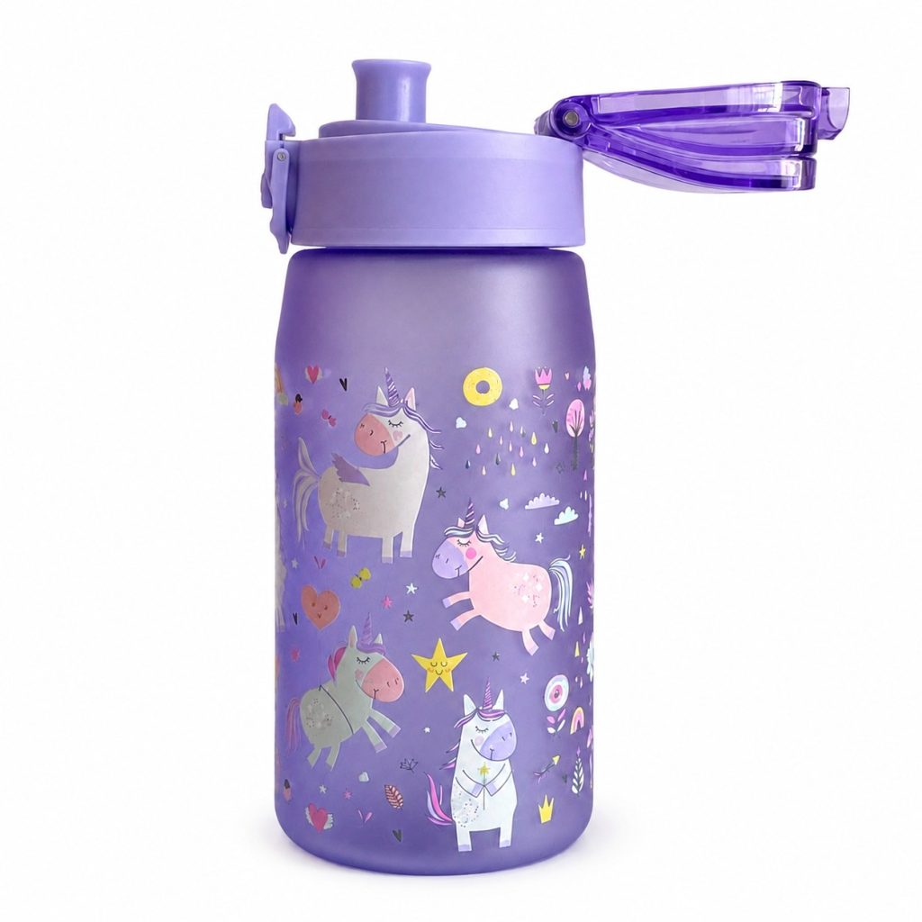 Bidon SOVENTI Jednorożce Fiolet 420 ml — zdjęcie 12