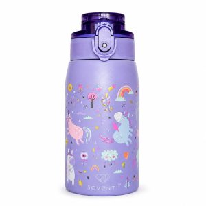 Bidon SOVENTI Jednorożce Lawenda 350 ml