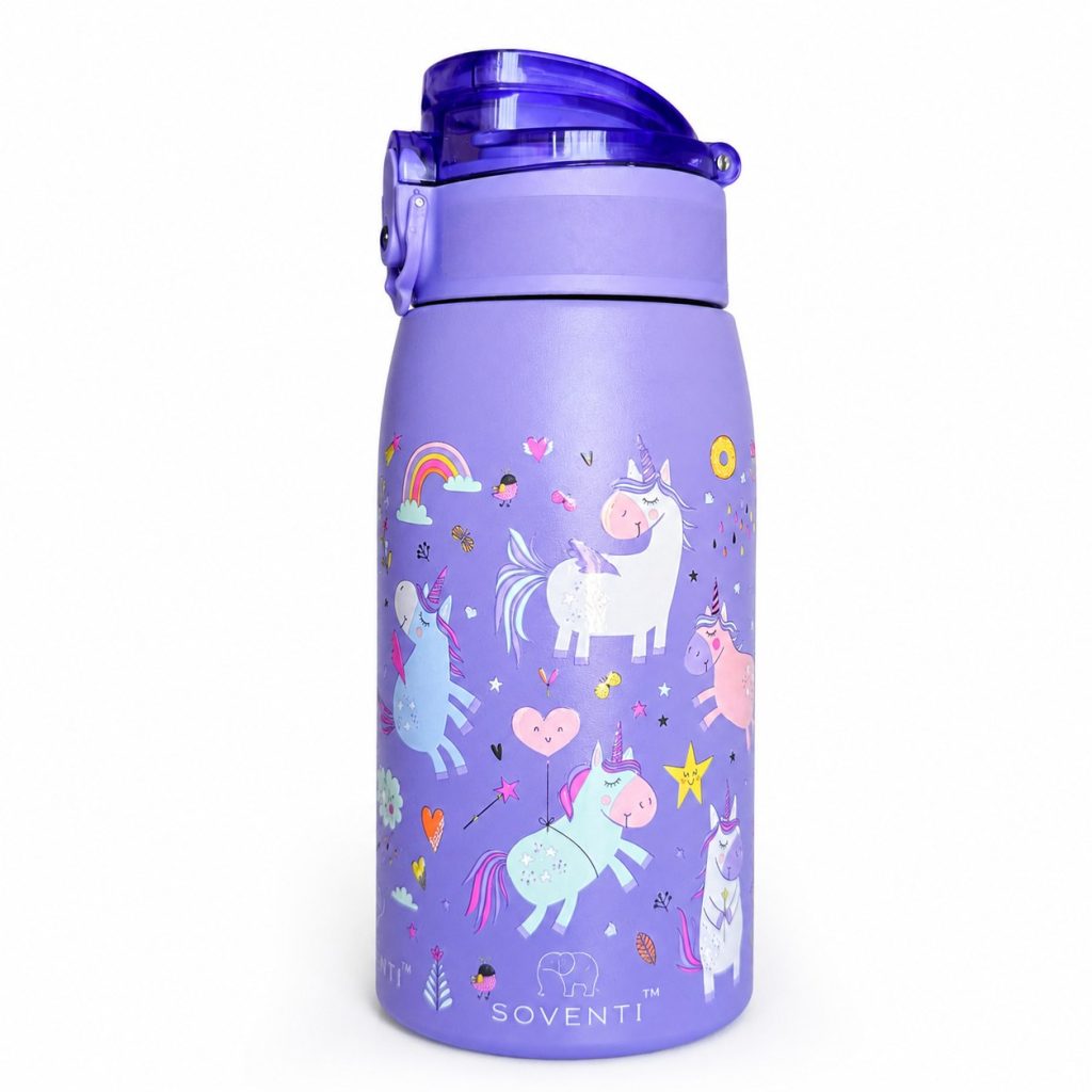 Bidon SOVENTI Jednorożce Lawenda 350 ml — zdjęcie 14