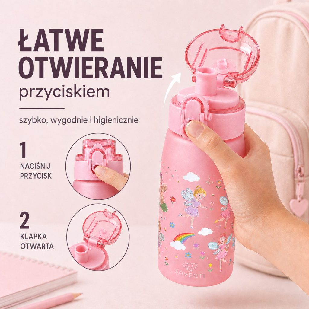 Bidon SOVENTI Wróżki 420 ml — zdjęcie 2