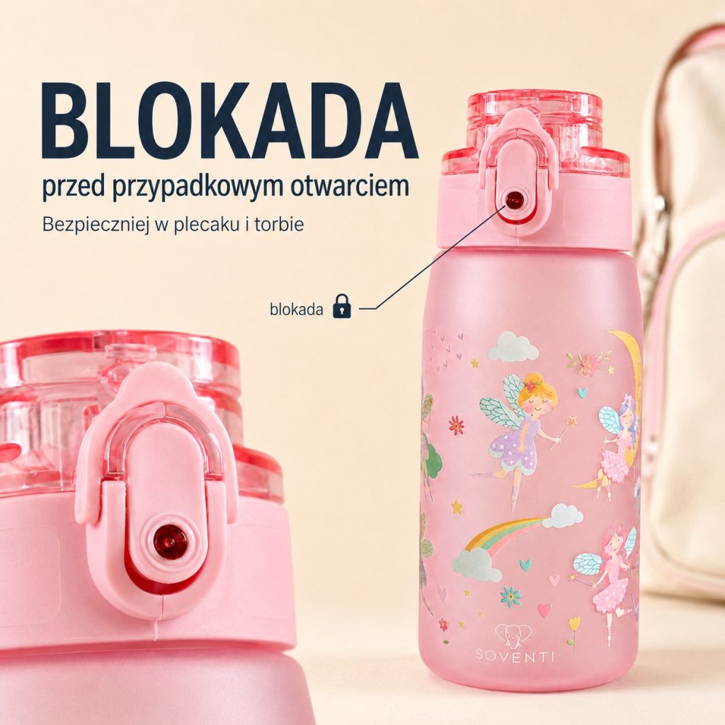 Bidon SOVENTI Wróżki 420 ml — zdjęcie 3