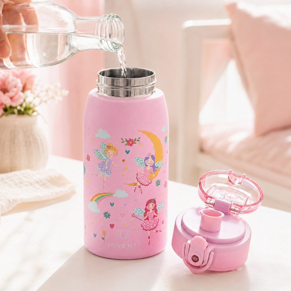 Bidon SOVENTI Wróżki Róż 350 ml — zdjęcie 12